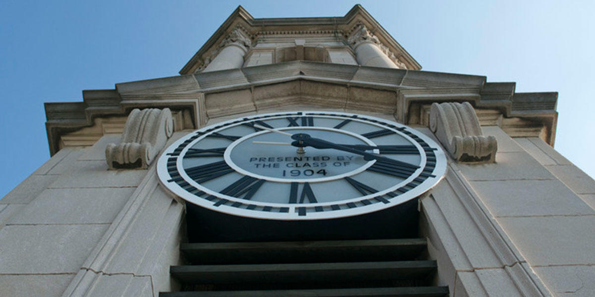 Old Main Clock