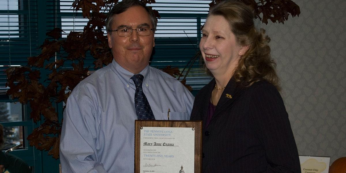 25 years of service