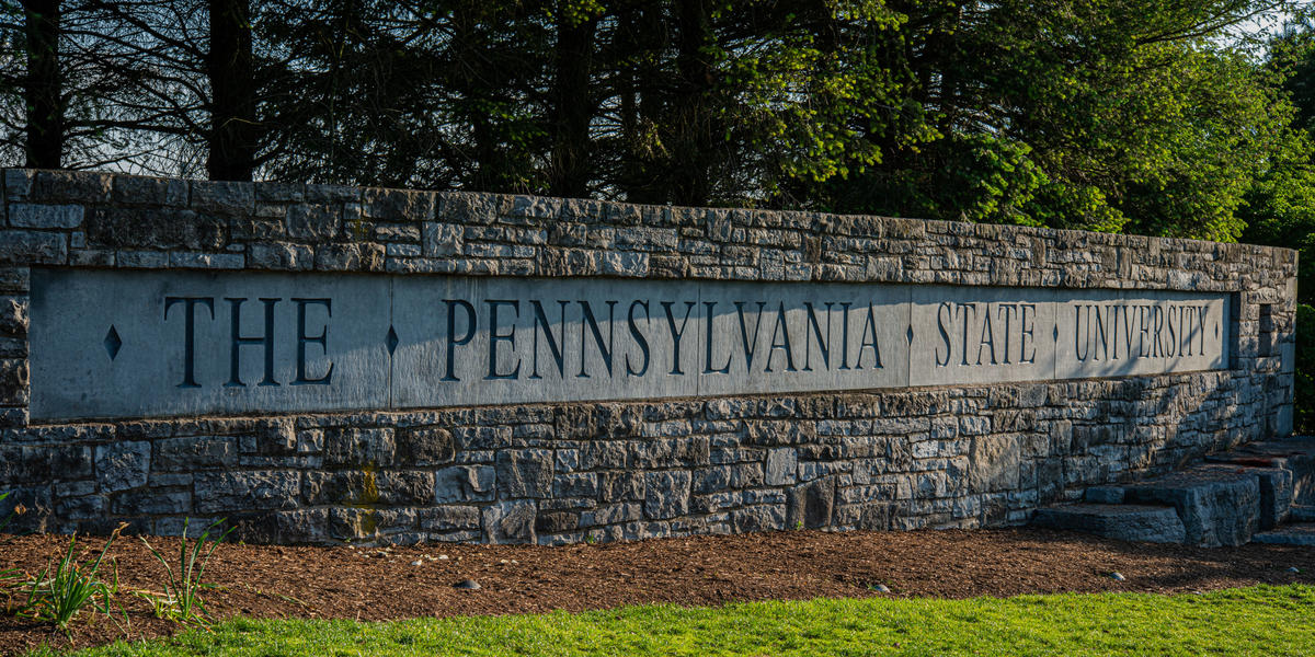 The Pennsylvania State University Sign